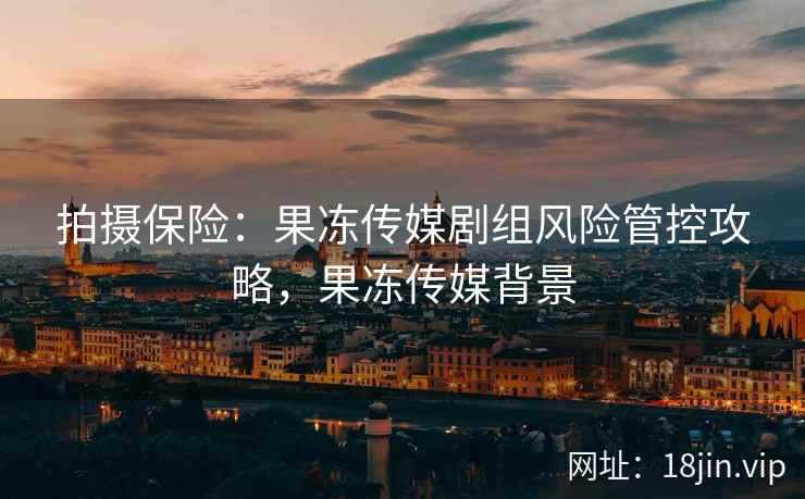 拍摄保险：果冻传媒剧组风险管控攻略，果冻传媒背景